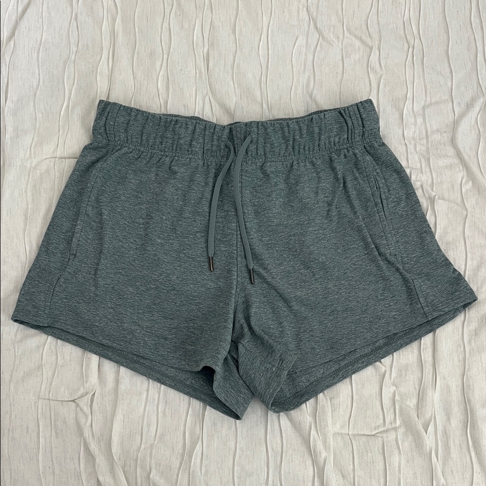 Athletic Works Women's Blue Gray Athletic Shorts
